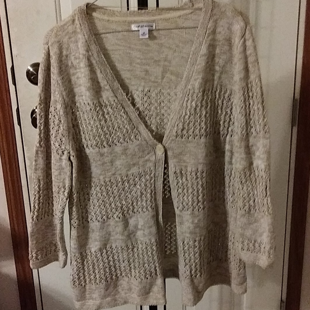 3/4 sleeve cardigan